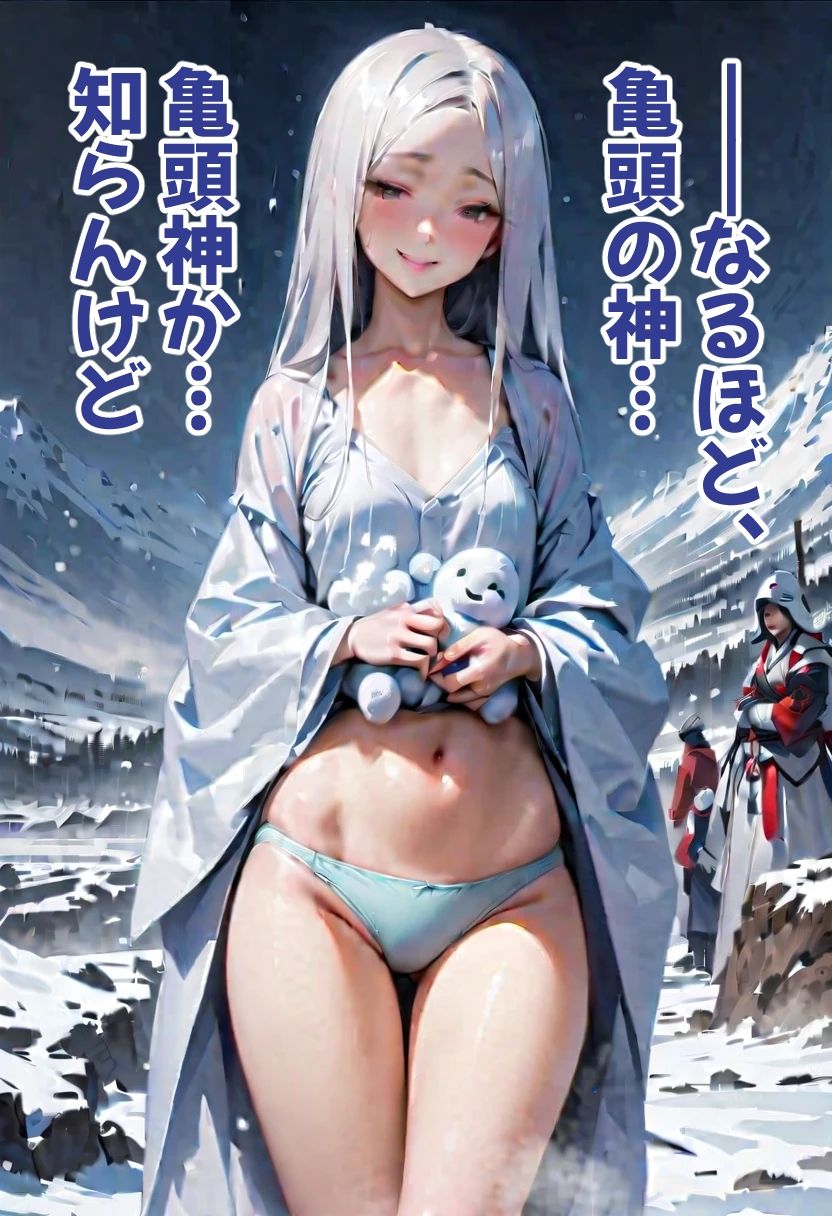 サンプル画像4:足刈がイク！  雪女編(コーンパン) [d_586259]