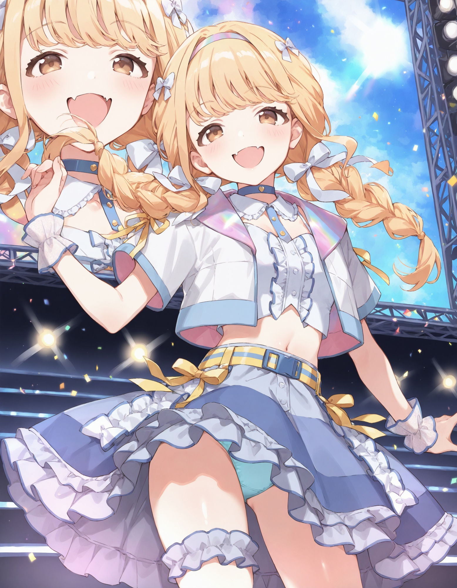 藤〇ことねのパンチラ〜アイドル衣装編〜 画像1