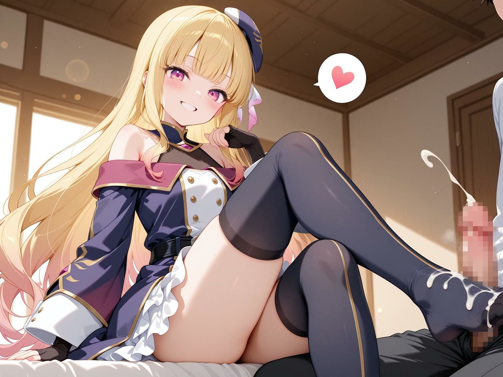 サンプル画像1:田舎のおっさん、メス○キをわからせる(裏クエスト) [d_586294]