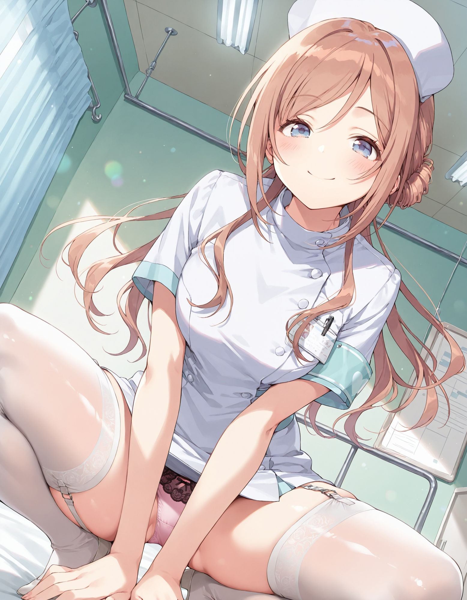 サンプル画像3:姫〇莉波のパンチラ〜ナース服編〜(D.P.H.) [d_586308]