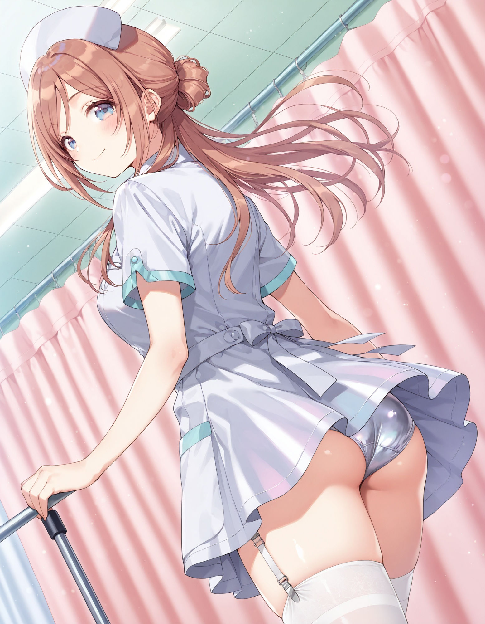 サンプル画像5:姫〇莉波のパンチラ〜ナース服編〜(D.P.H.) [d_586308]