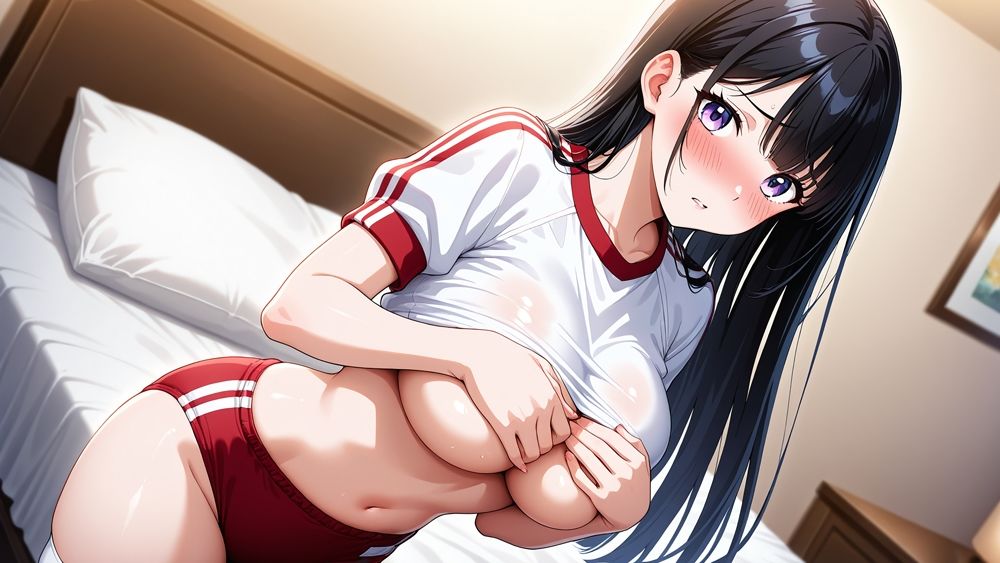 巨乳黒髪お姉さん&ピンク髪娘が撮影で種付け受精【4K】 画像4