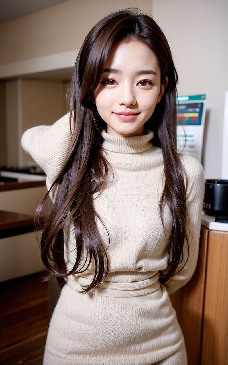 サンプル画像2:AI美女写真集┃萌え美女(AI美女写真集┃清楚な大人) [d_586346]