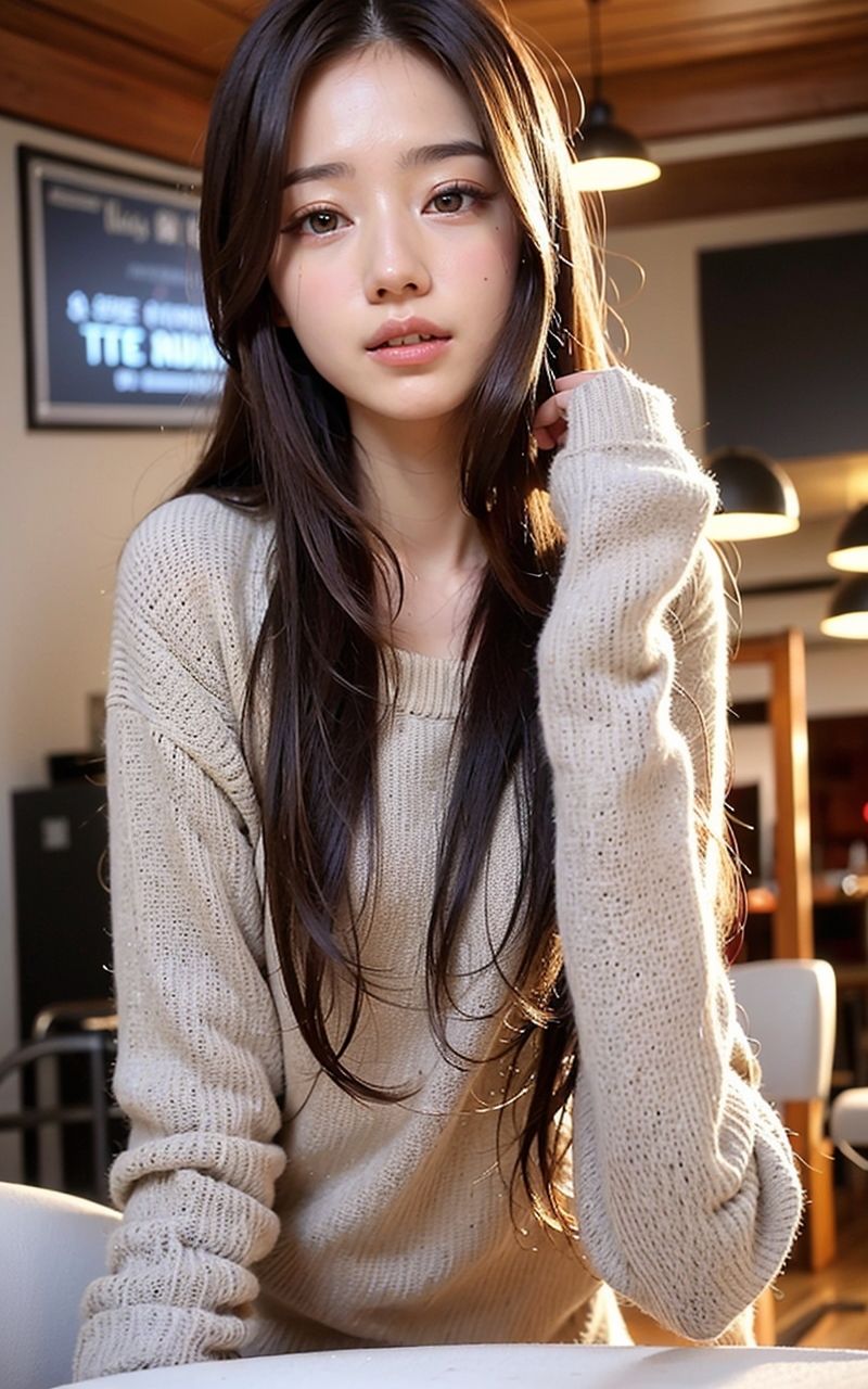 サンプル画像3:AI美女写真集┃萌え美女(AI美女写真集┃清楚な大人) [d_586346]