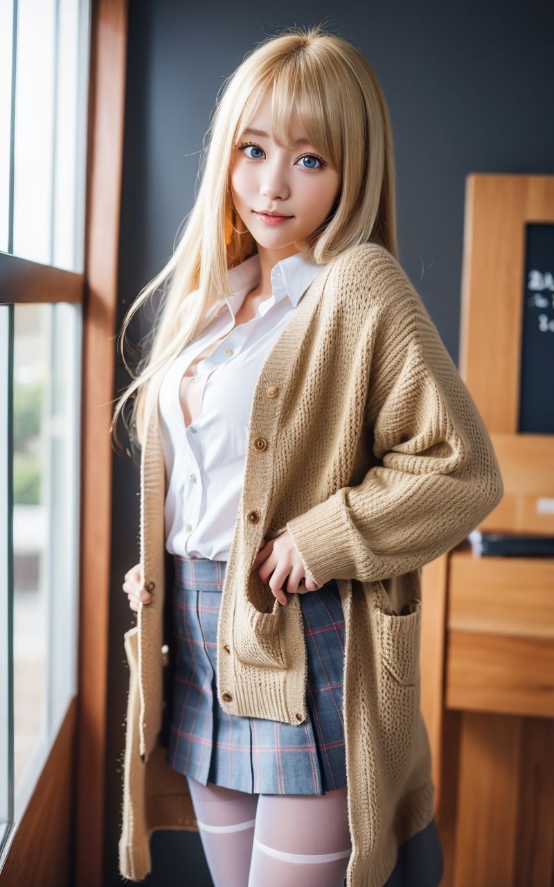 サンプル画像1:AI美女写真集┃外国人の美女(AI美女写真集┃清楚な大人) [d_586362]