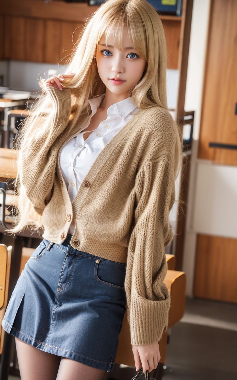 サンプル画像2:AI美女写真集┃外国人の美女(AI美女写真集┃清楚な大人) [d_586362]