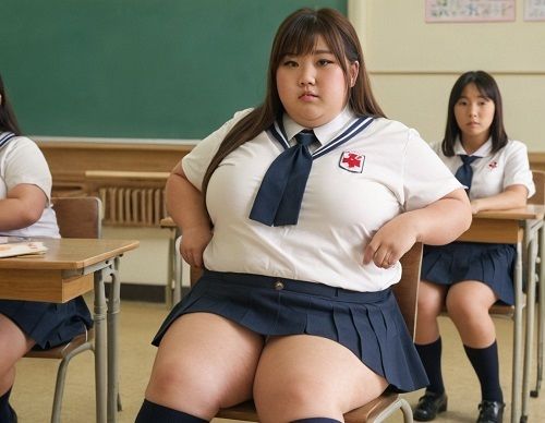 サンプル画像1:むっちむちなぽっちゃり女子校生ver12(むっちむちなぽっちゃり) [d_586389]