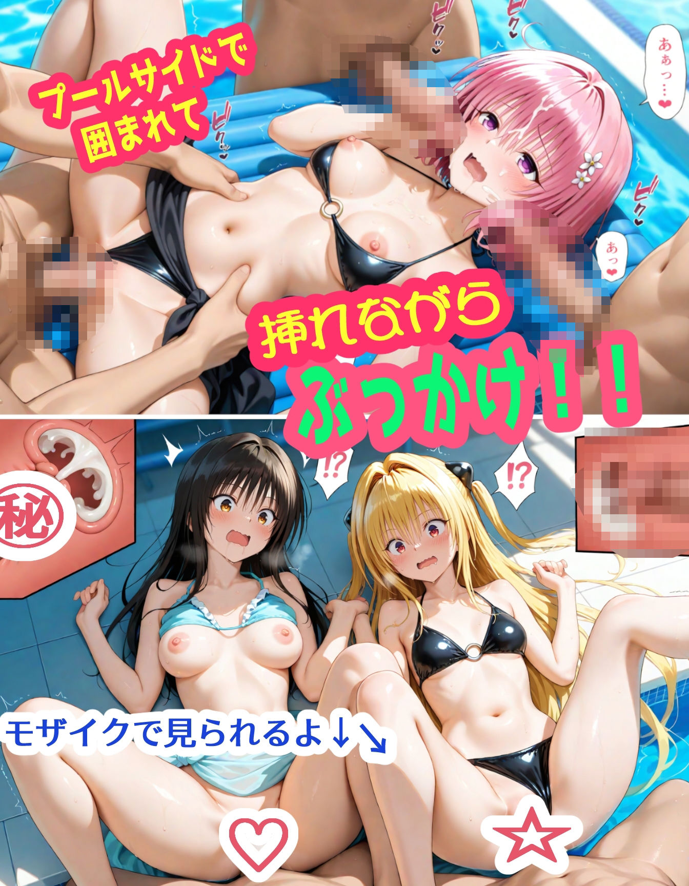 サンプル画像6:みんなで！はちゃめちゃ！ハメハメPARTYしよぉーよー！(ForestGreen) [d_586398]