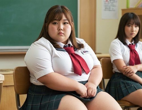 サンプル画像5:むっちむちなぽっちゃりふっくら女子校生ver13(むっちむちなぽっちゃり) [d_586399]