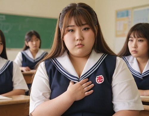 サンプル画像6:むっちむちなぽっちゃりふっくら女子校生ver13(むっちむちなぽっちゃり) [d_586399]