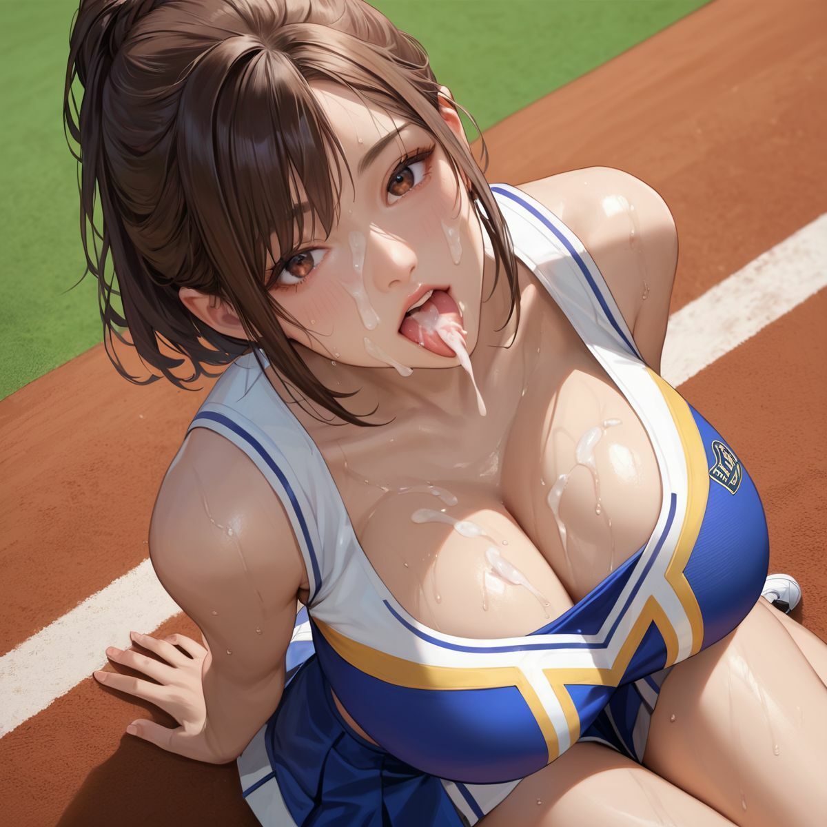 サンプル画像5:選手とチア禁断の関係2(ぷりぷりケッツ) [d_586465]