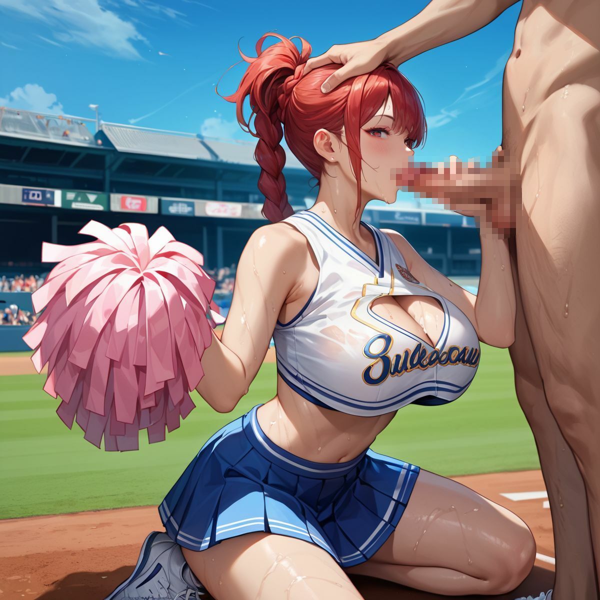 サンプル画像5:選手とチア禁断の関係5(ぷりぷりケッツ) [d_586471]