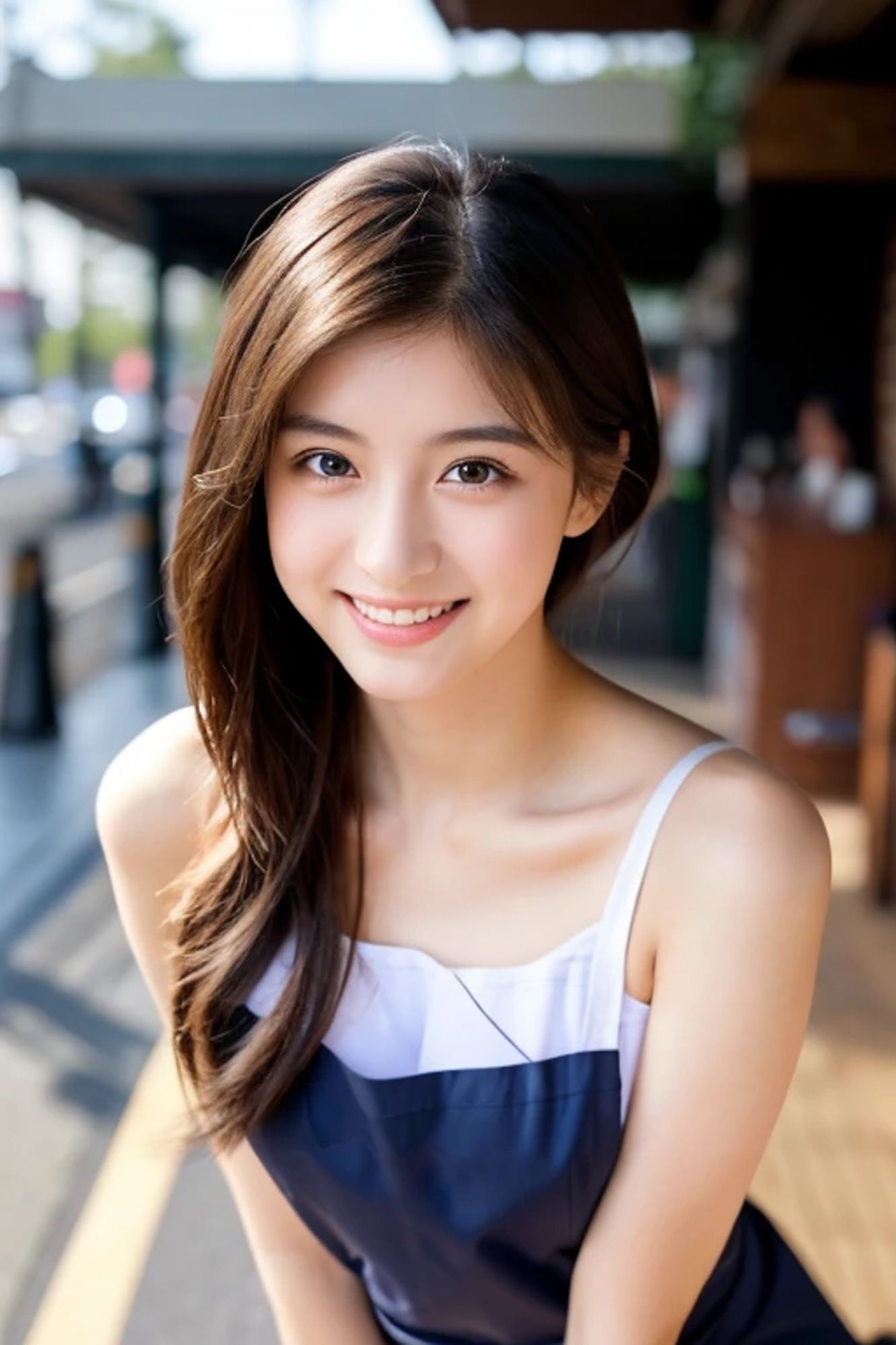 サンプル画像2:街で見つけた美少女 – AI 美少女 – part. 11 -Best Selection 1-(AI 美少女Club) [d_586475]