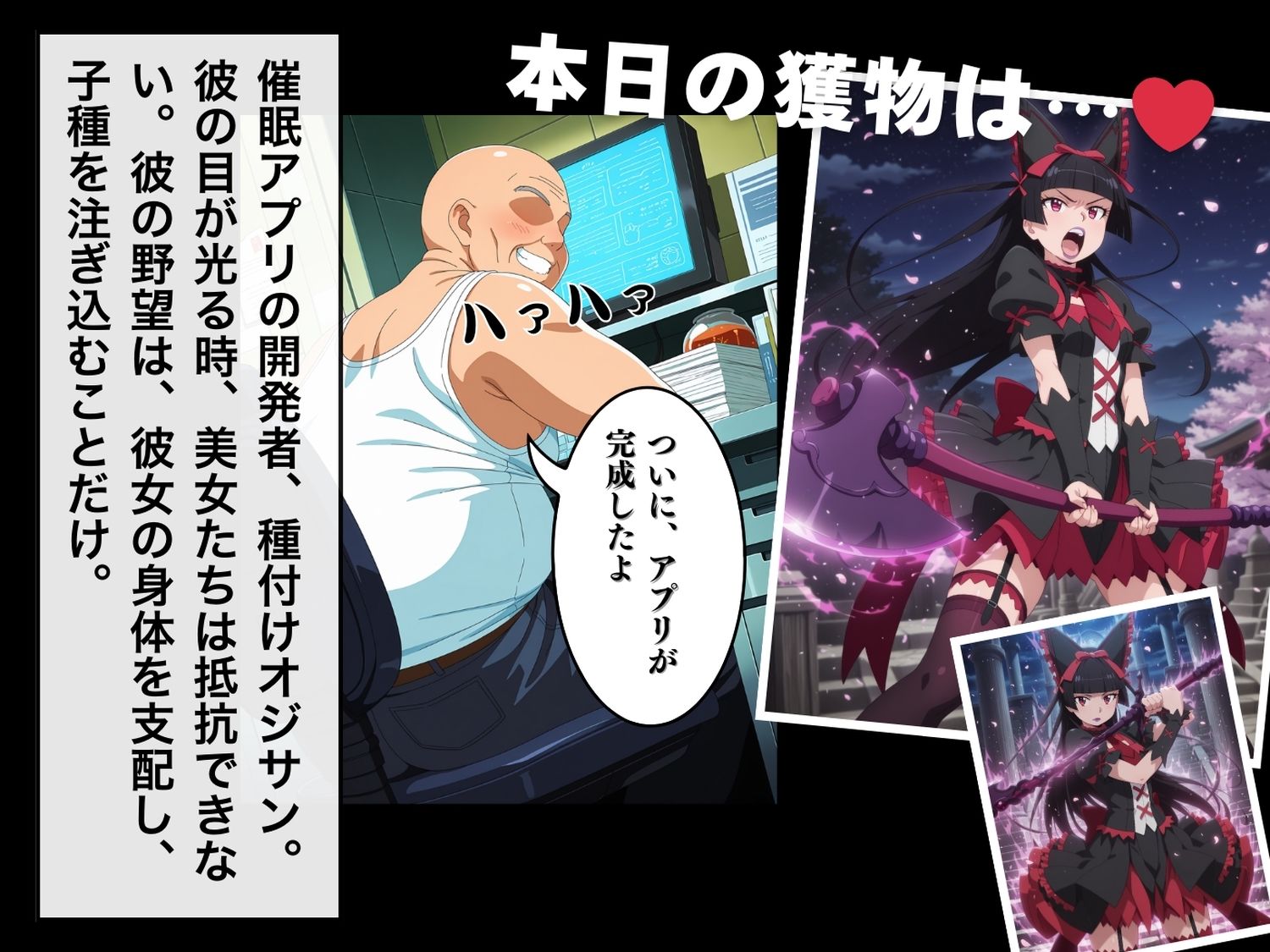 【催●・寝取られ・妊娠】ロゥリィ・●ーキュリー 画像1
