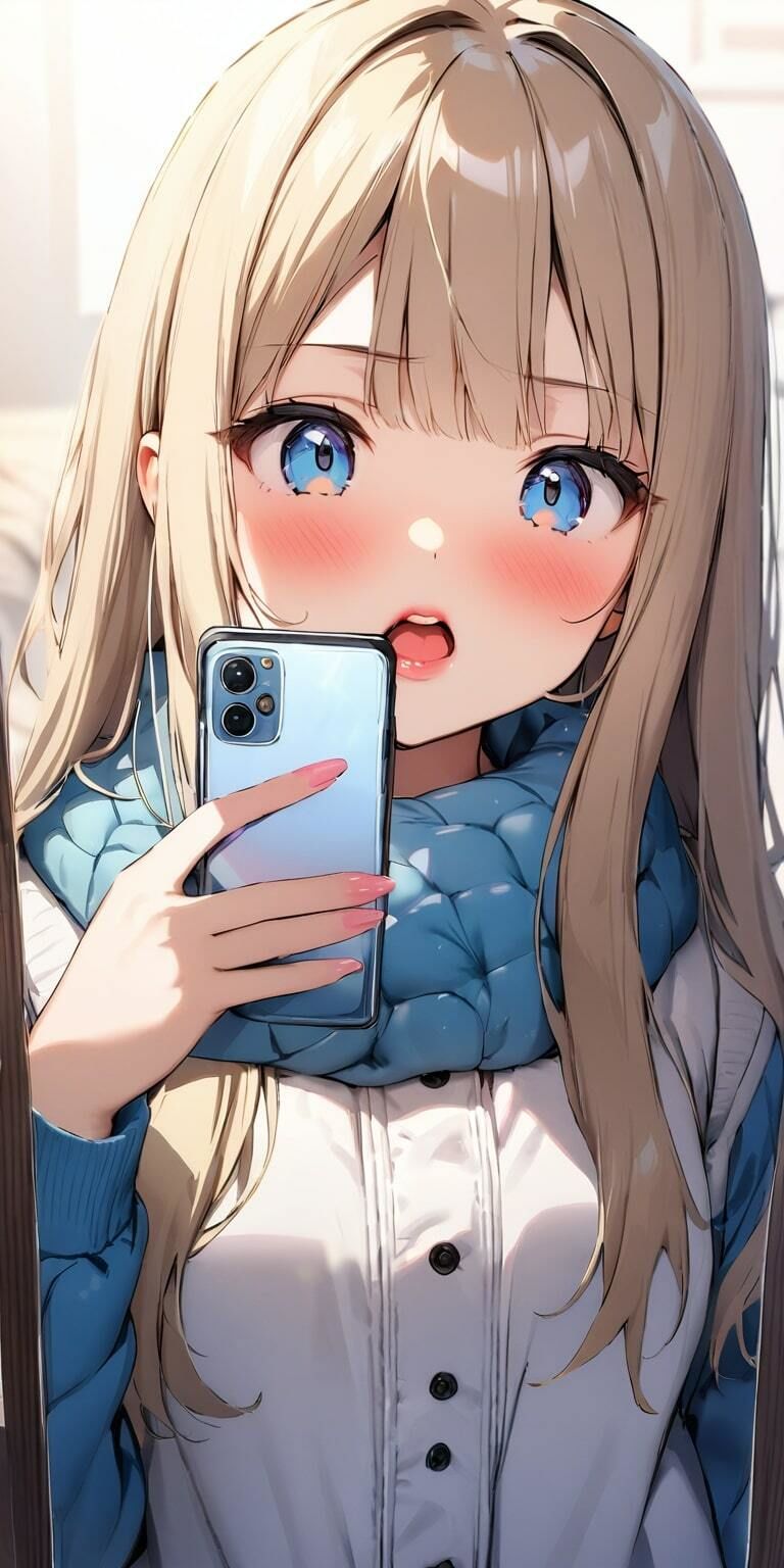 サンプル画像2:春夏秋冬自撮りギャル(都忘れ) [d_586487]