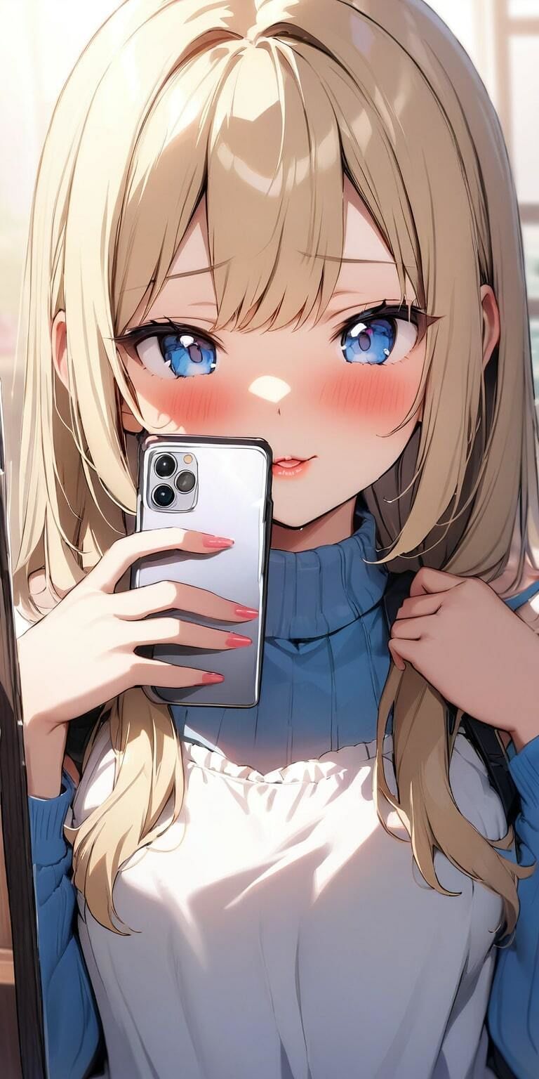 サンプル画像5:春夏秋冬自撮りギャル(都忘れ) [d_586487]