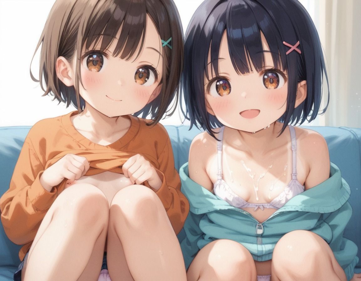 ちっぱい日焼け少女と中出しえっち サンプル画像 6