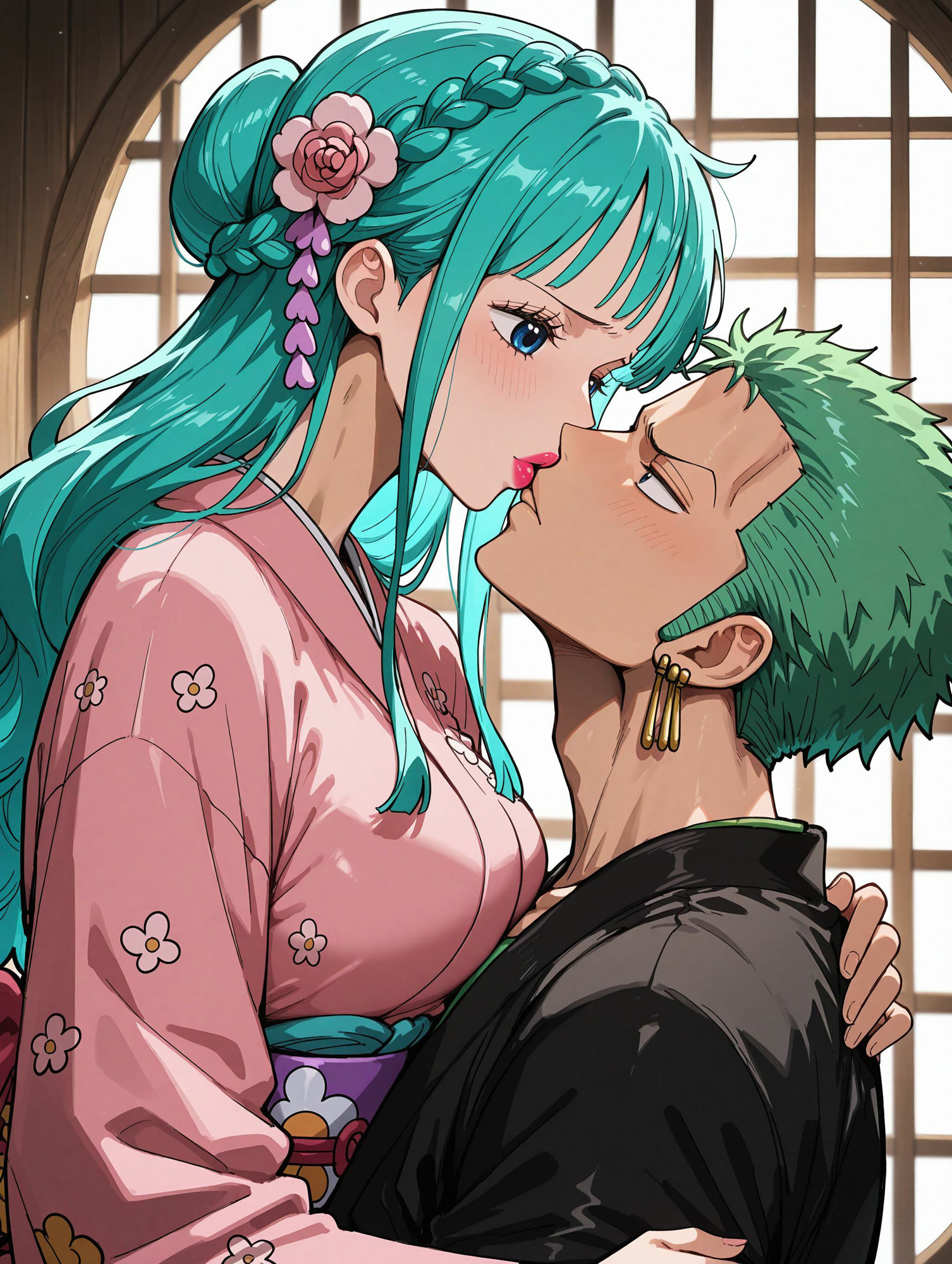 サンプル画像3:ゾロひよ  ラブラブセックス(フェチ道) [d_586493]