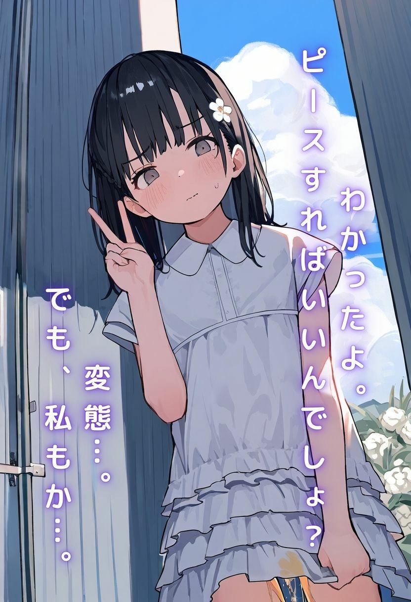 サンプル画像1:羞恥の美少女お漏らしデート！〜幼馴染、クラスメイト、アイドル、警察官にいっぱいお漏らしさせてみた〜(えっちら製作) [d_586531]