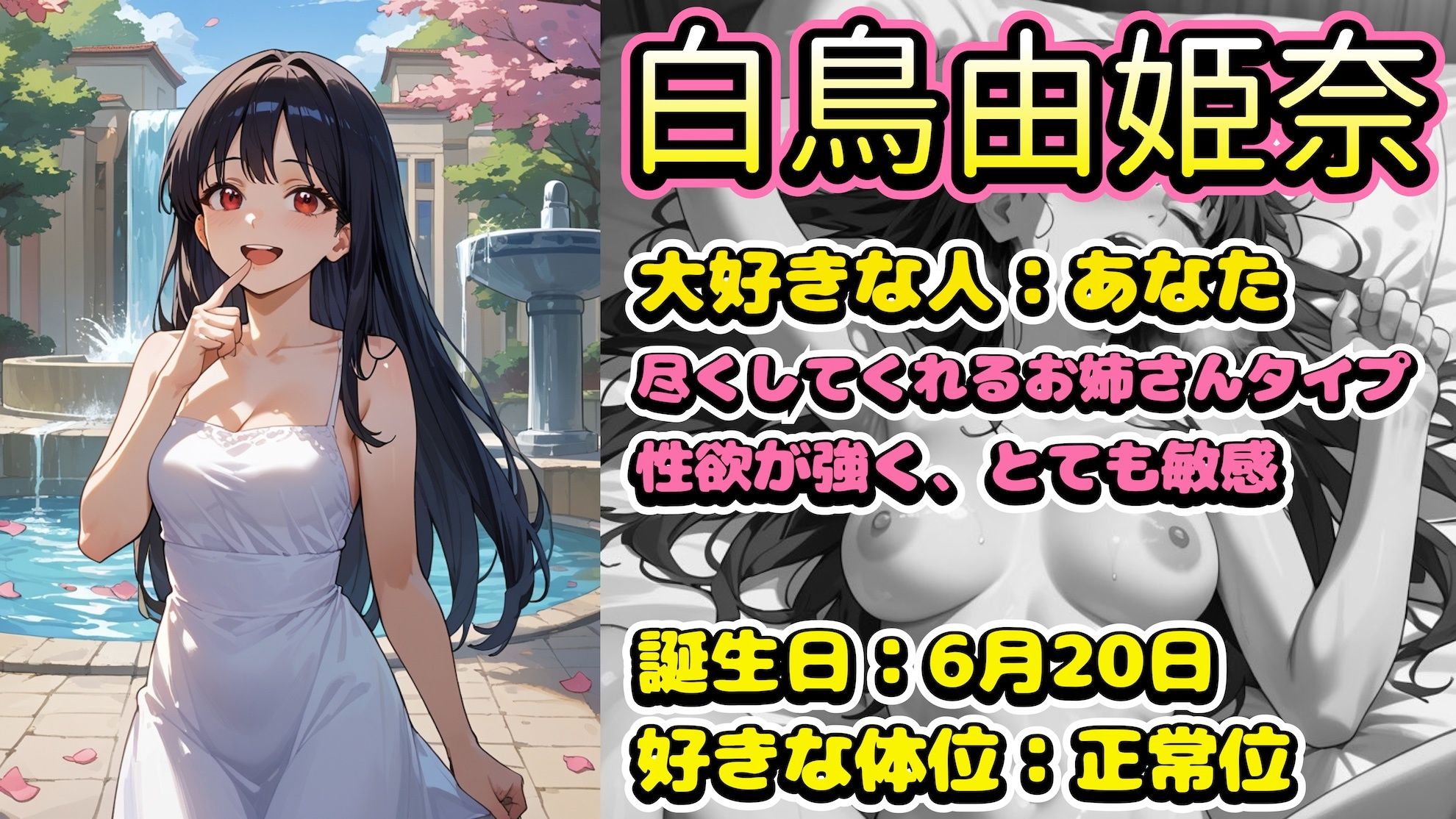 サンプル画像1:由姫奈が癒したげる 〜彼女とらぶらぶエッチ〜(Ai情 – Ecstasy) [d_586542]