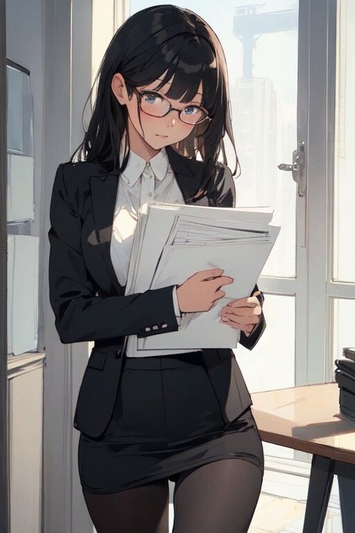 メガネっ娘のえっちな画像2 画像1