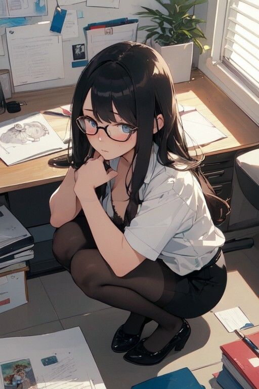 サンプル画像5:メガネっ娘のえっちな画像2(ニワトリドリーム(ニワドリ)) [d_586548]