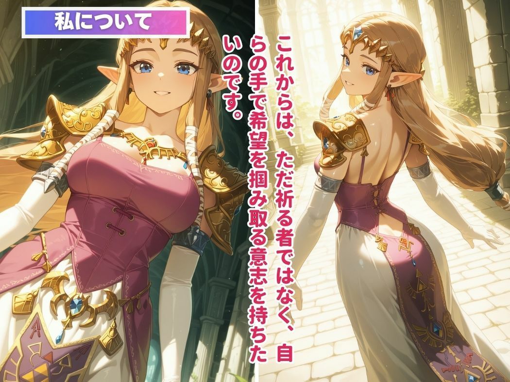 サンプル画像1:催●支配  ゼ●ダ姫〜おじさんの子を妊娠〜トワ●ライトプリンセス(月光のアルケミスト) [d_586551]