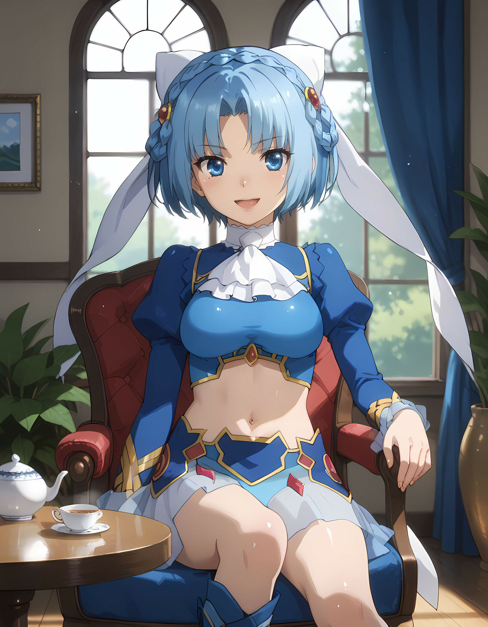 サンプル画像1:魔〇の王と戦姫より【リュドミラ=ル〇エ】脱衣CG集(るんぽす) [d_586579]