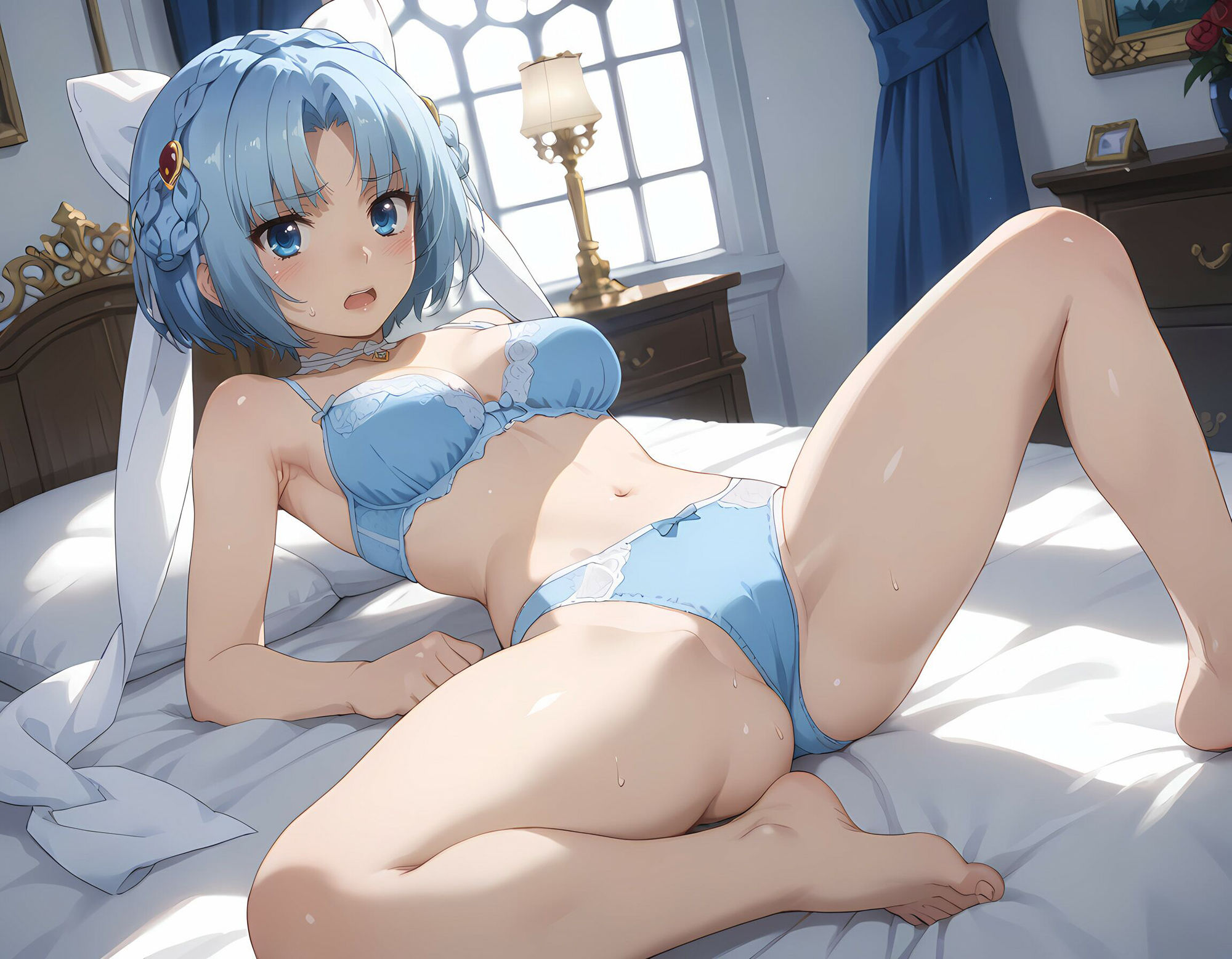 サンプル画像4:魔〇の王と戦姫より【リュドミラ=ル〇エ】脱衣CG集(るんぽす) [d_586579]