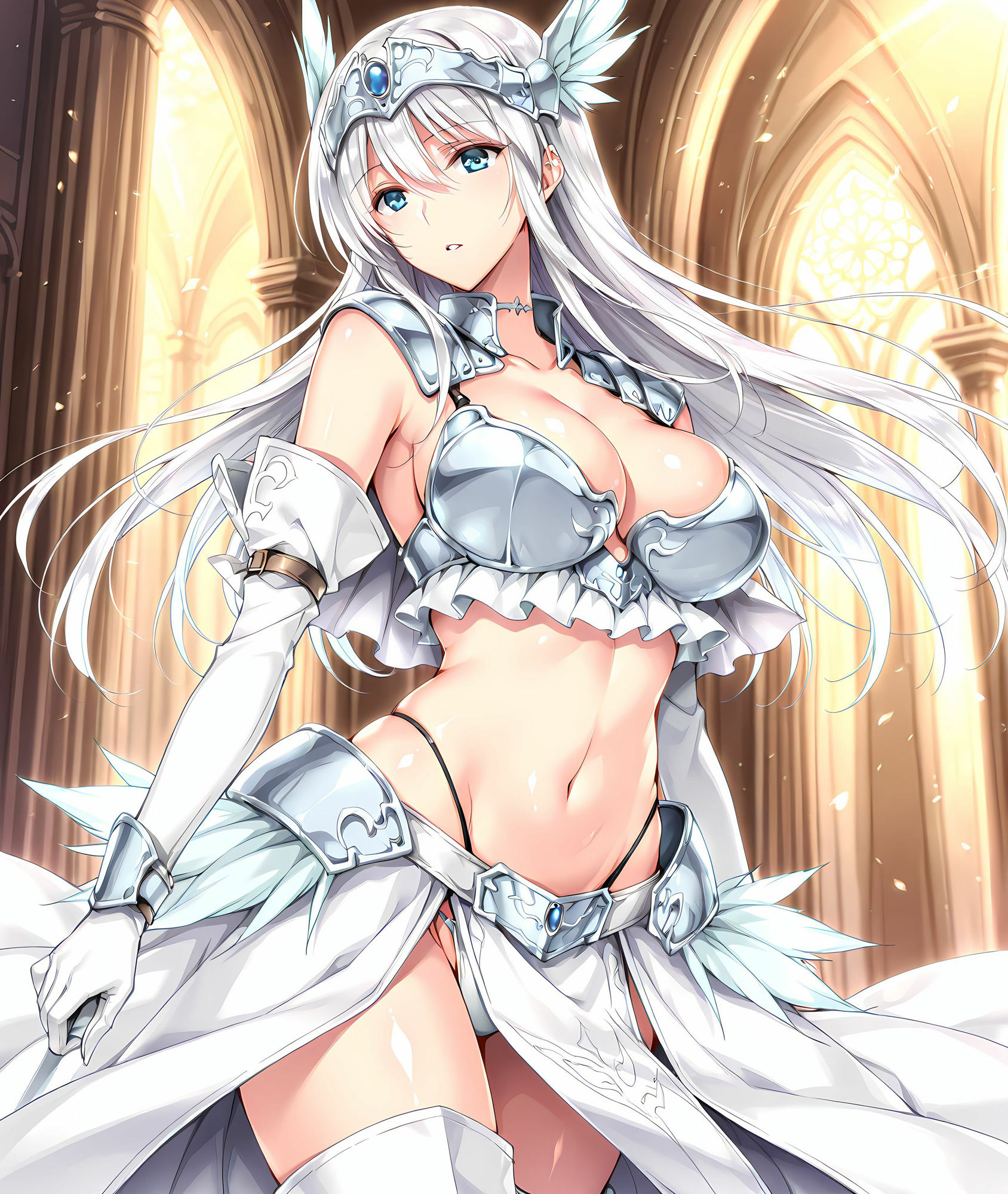 サンプル画像2:戦乙女洗脳丸呑み悪堕ち〜サキュバス転生〜(ochiruevil) [d_586583]