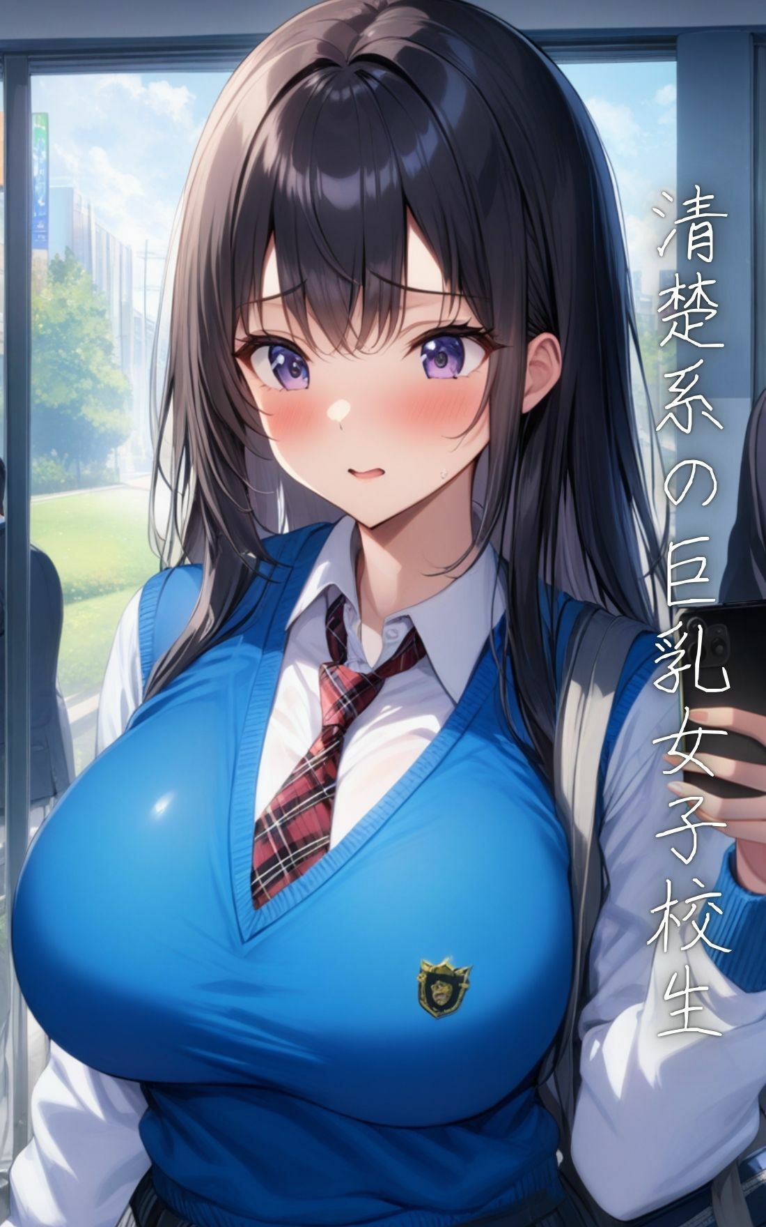 拘束好きな変態女子校生 〜男を誘えないムッツリな子〜 画像1