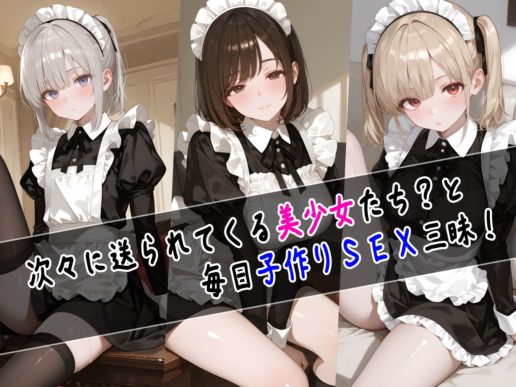 サンプル画像2:種付け物語2 〜メイド編〜(えちえち館) [d_586623]