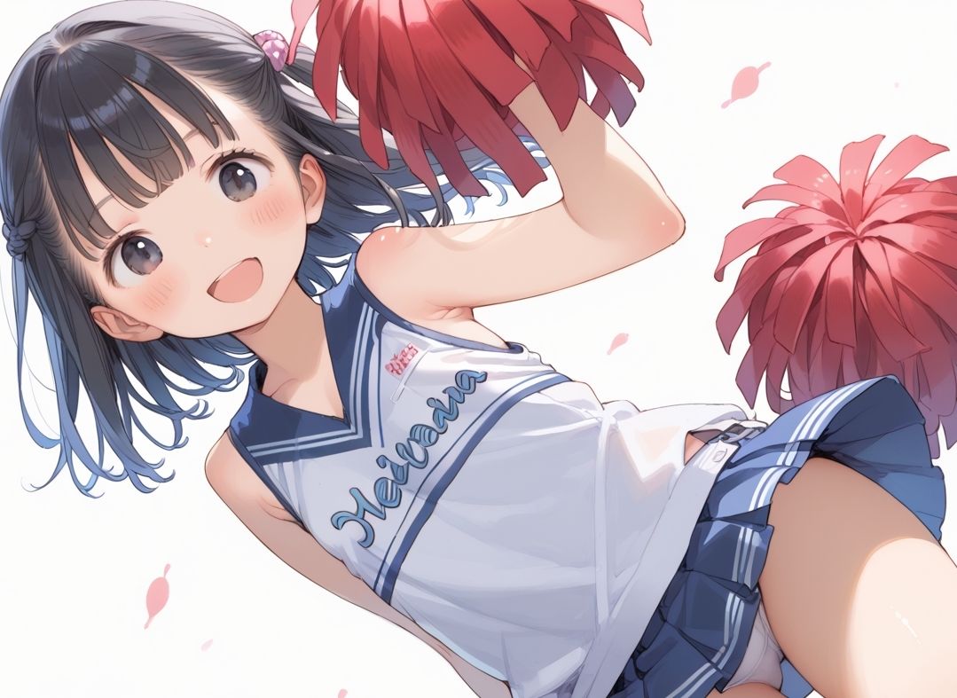 つるぺたチアにハーレム種付け画像no.5