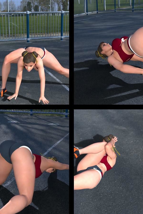 サンプル画像2:元祖中華女性格闘家 チュンリー（春麗）の写真集 麗しき春_03(Ozone_Layer) [d_586668]