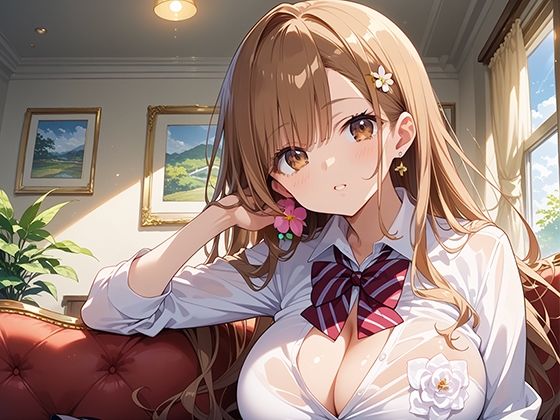 サンプル画像2:素股実習！クリトリスがデカチンと擦れ合って我慢出来ずにヌルっと生挿入！(マジカルきなこ) [d_586711]