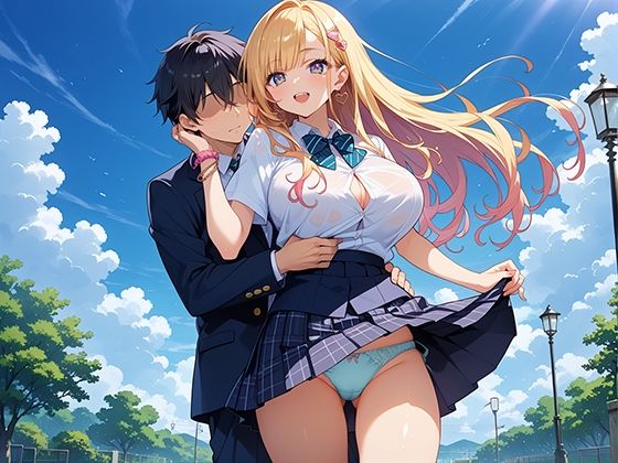 サンプル画像4:素股実習！クリトリスがデカチンと擦れ合って我慢出来ずにヌルっと生挿入！(マジカルきなこ) [d_586711]