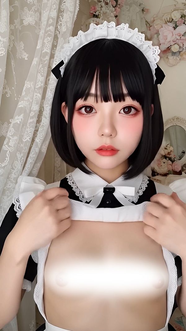 【動画】ぽろりメイド vol.3｜清楚25人のリアル脱衣モーション集〈やさしく、ゆるめる〉 | Baked Strontium