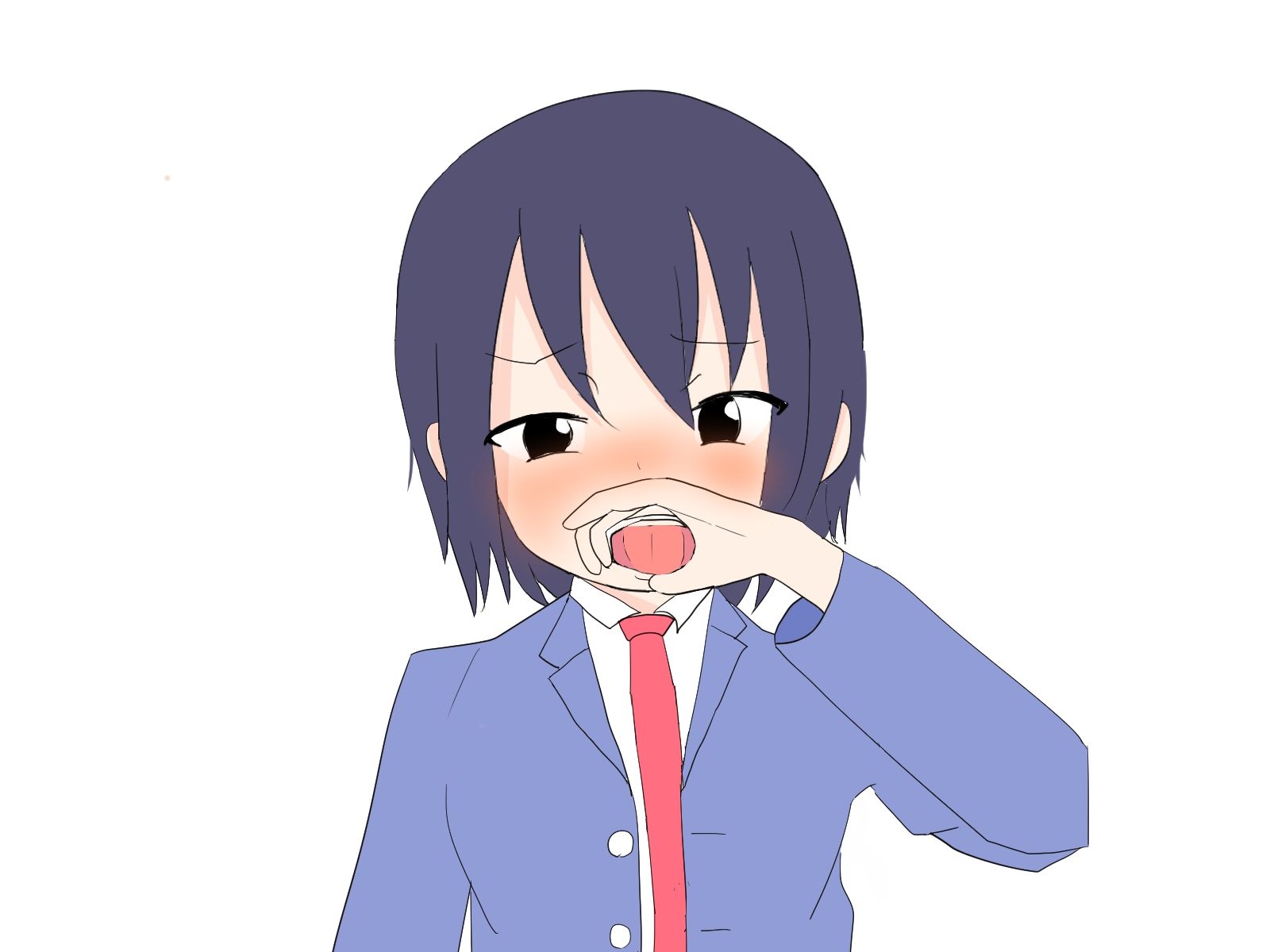 きょうもいもうとに咥えさせる 画像1