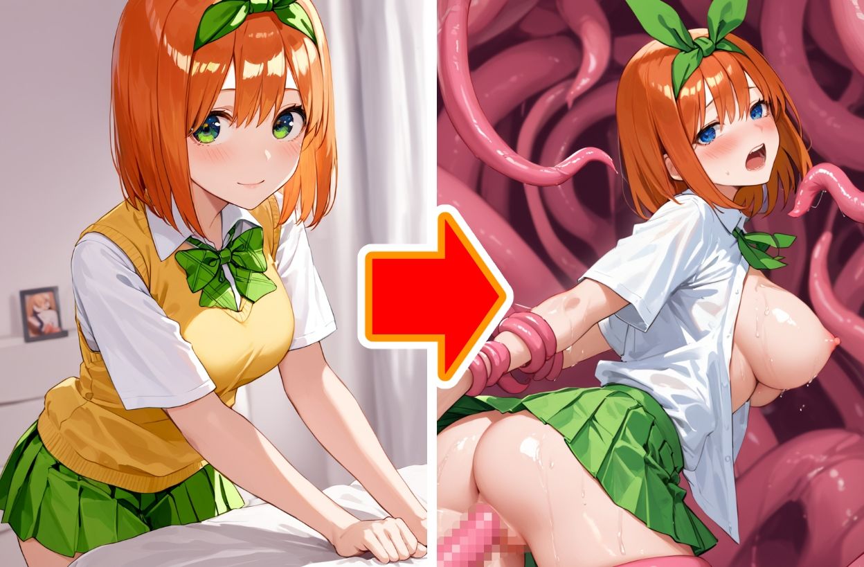 サンプル画像5:【アップデート版】五〇分の花嫁-触手編-【着衣Ver】(変態乾燥肌) [d_586799]