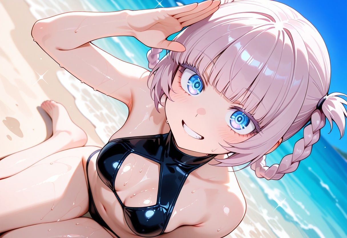 サンプル画像2:よふかし◯うた 七◯なずな高解像度グラビア画像集(ぱーぷるびーとすたじお) [d_586876]