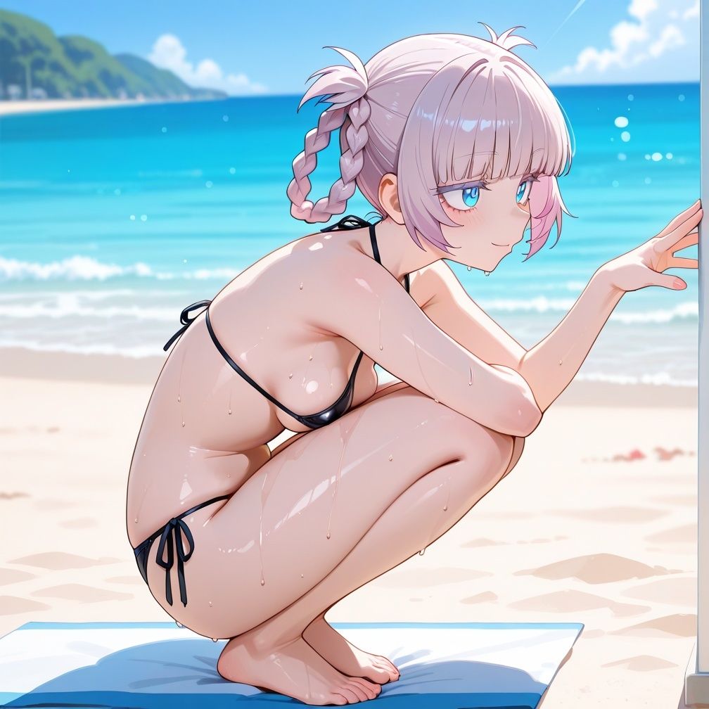 サンプル画像3:よふかし◯うた 七◯なずな高解像度グラビア画像集(ぱーぷるびーとすたじお) [d_586876]