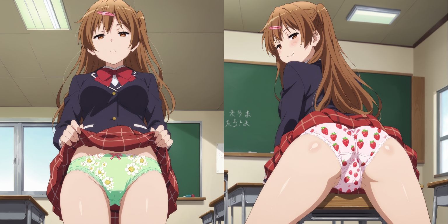 サンプル画像1:中二病のパンツ1＆2(五本木ポメ) [d_586933]