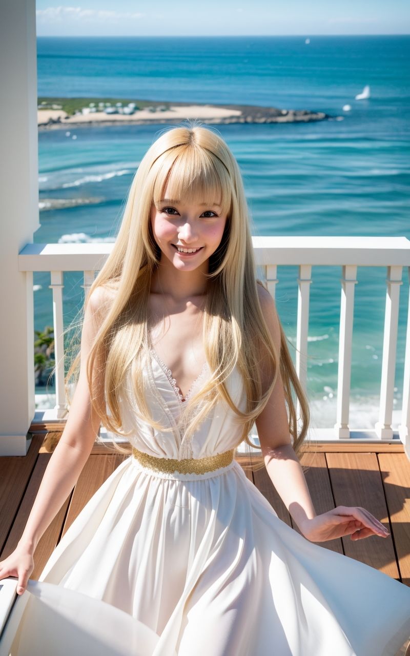 AI美女写真集┃金髪の外国人美女_0