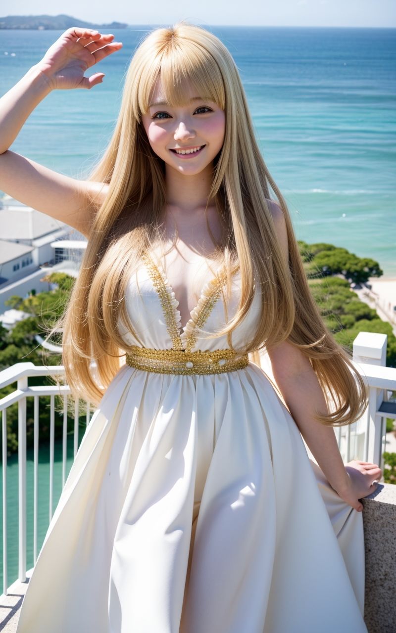 AI美女写真集┃金髪の外国人美女_6