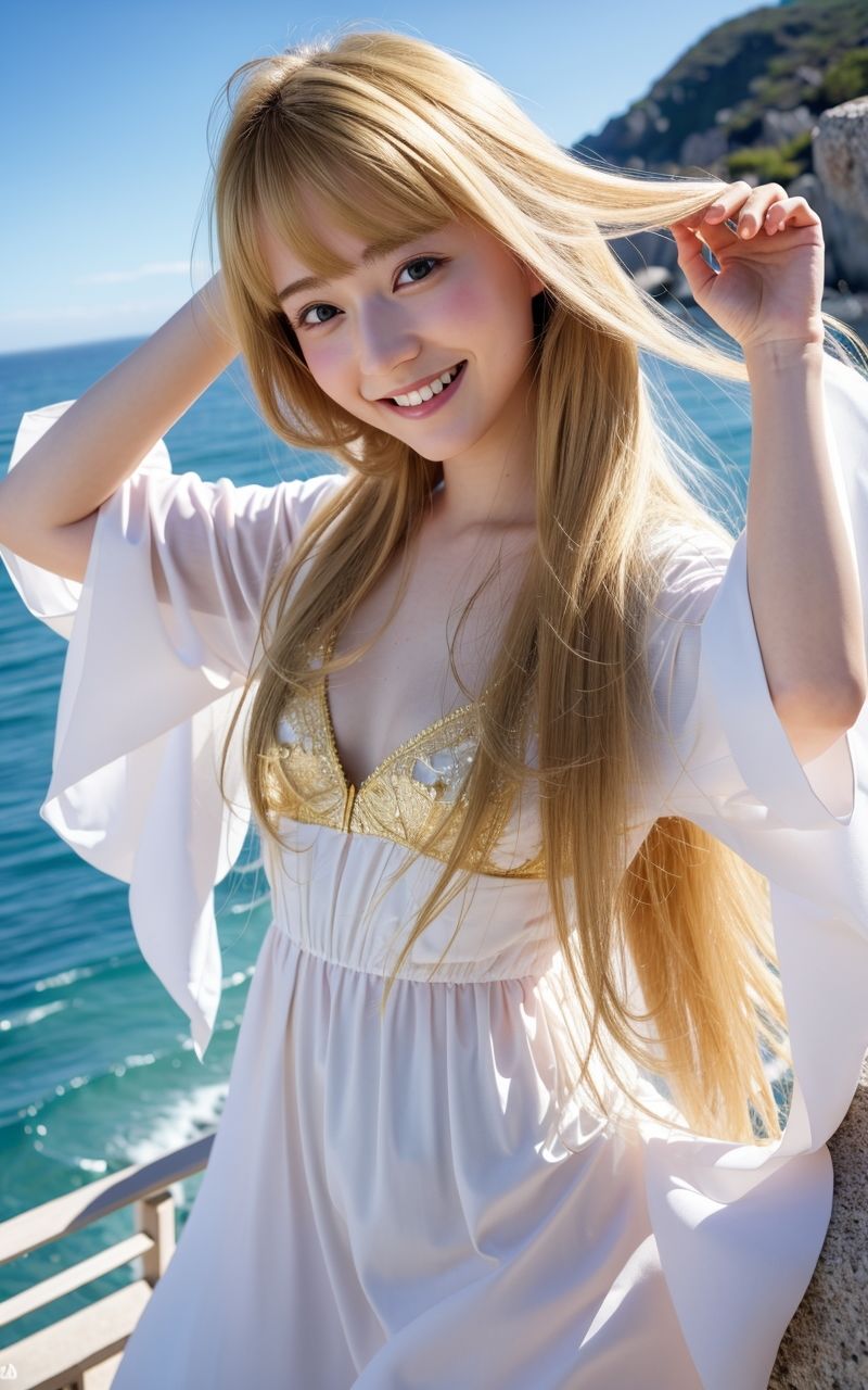 AI美女写真集┃金髪の外国人美女_7
