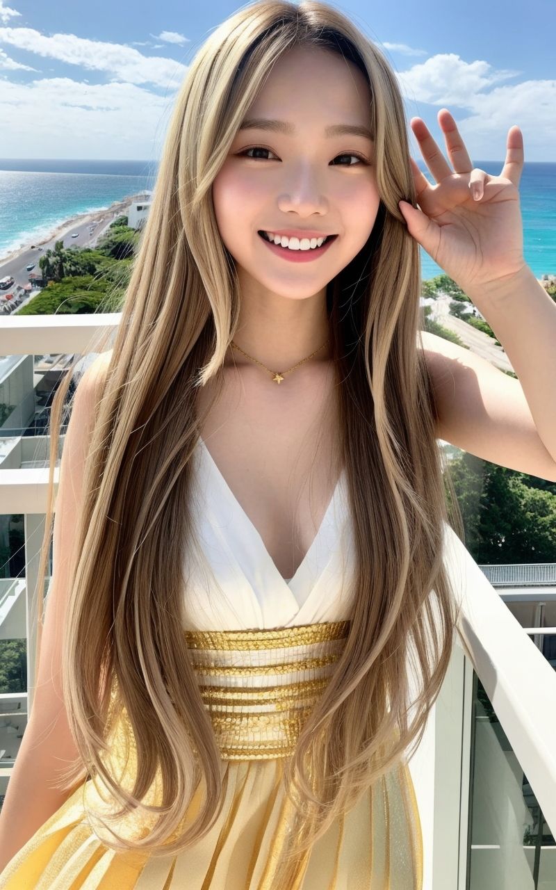 AI美女写真集┃金髪の外国人美女_8