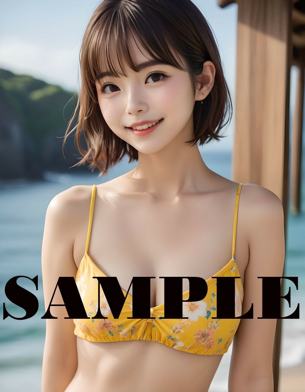 サンプル画像2:白石ひなた 水着写真集 Hinata Vol.4(あいあーてぃすと) [d_586977]