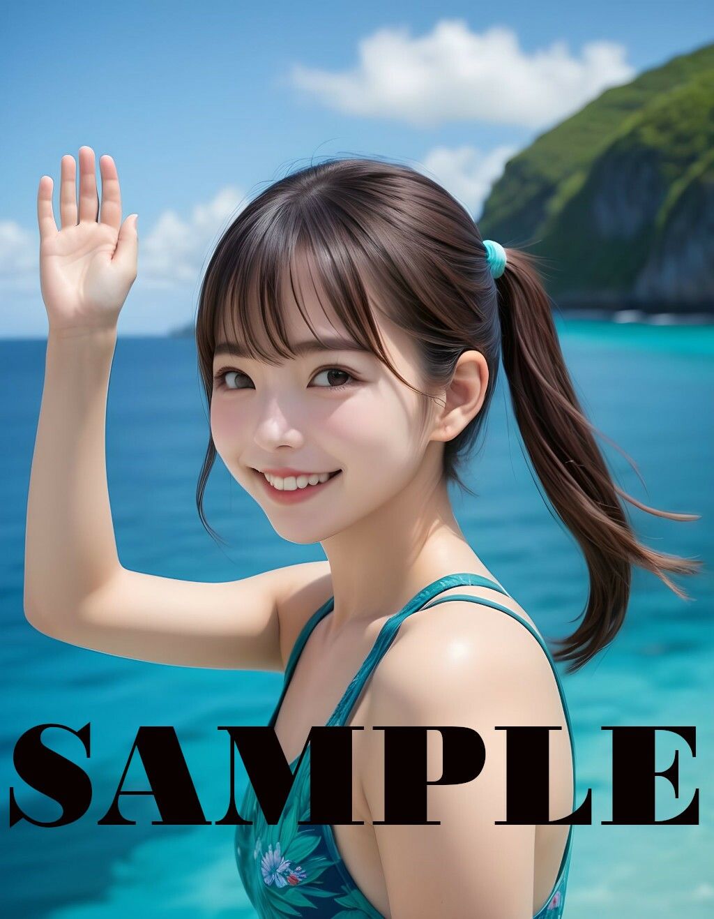 サンプル画像4:白石ひなた 水着写真集 Hinata Vol.5(あいあーてぃすと) [d_586979]