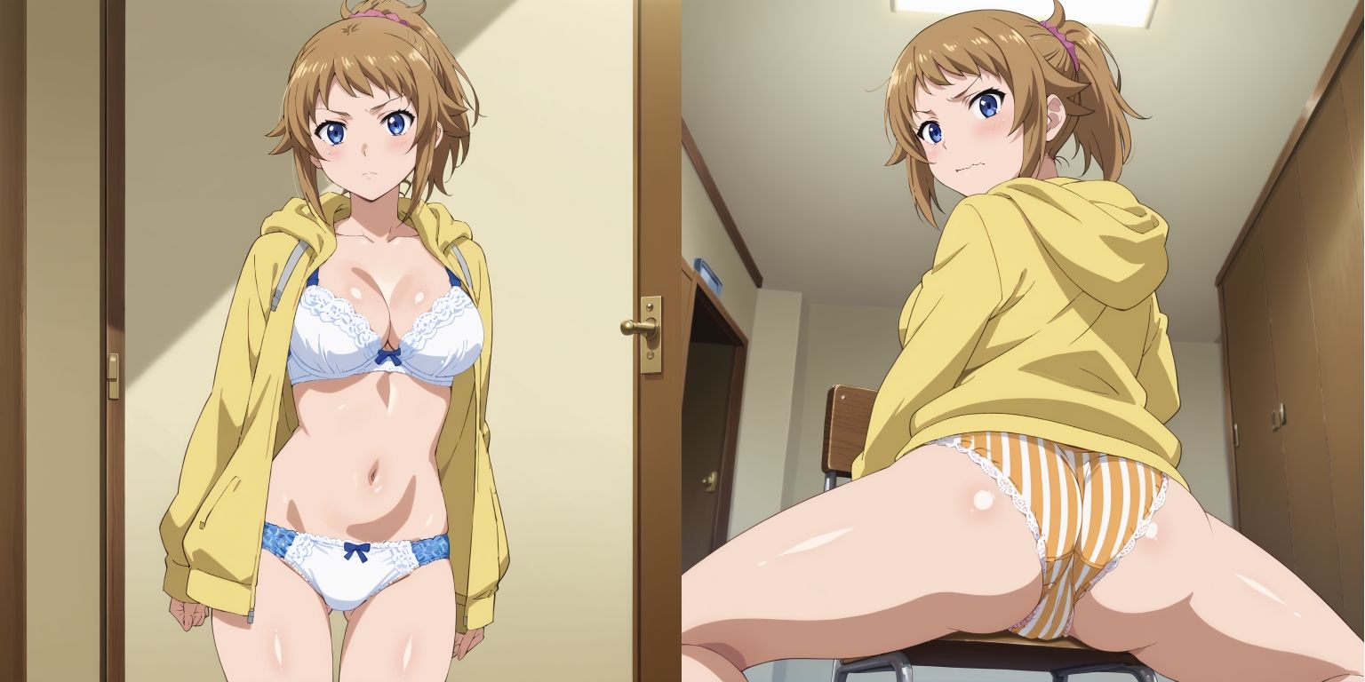 サンプル画像1:ビルダーのパンツ(五本木ポメ) [d_587036]