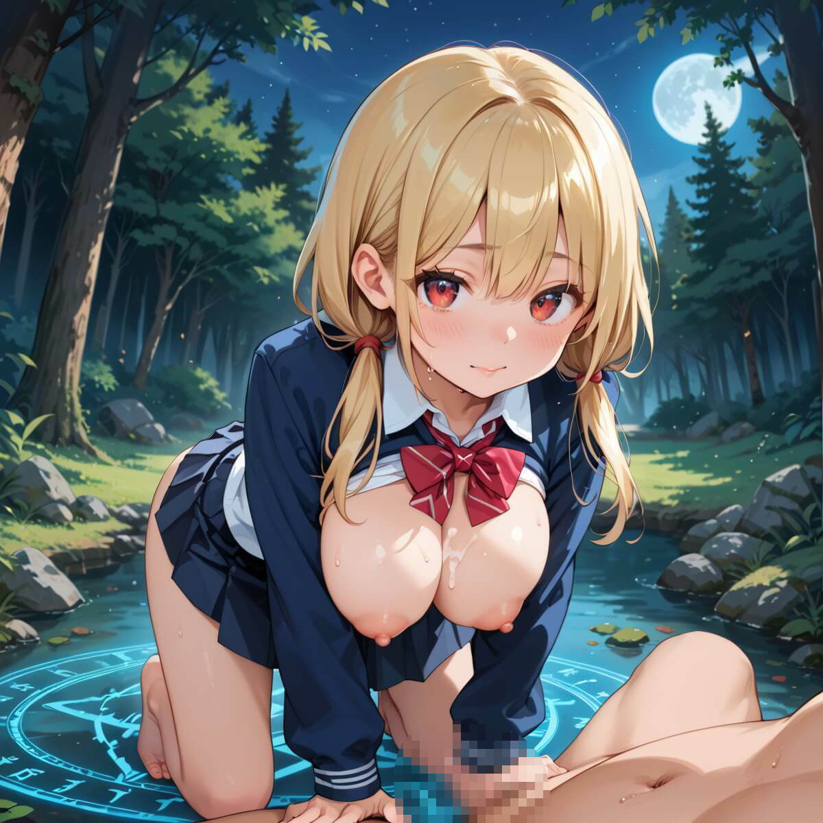 サンプル画像4:異世界でエッチな魔法にかかっちゃいました！やりたすぎてうずうずします！！しっぽり160枚(福丸のおうち) [d_587068]